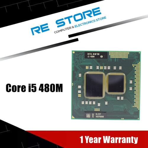 Intel Core i5 480M 2.66G 3M 2.5GT/s Socket G1 SLC27 PGA 988 Mobile Processor CPU