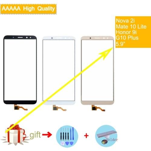 Felfial For Huawei Honor 9i Mate 10 Lite Nova 2i G10 Plus Maimang 6 Touch Screen Sensor Digitizer Glass Panel replacement