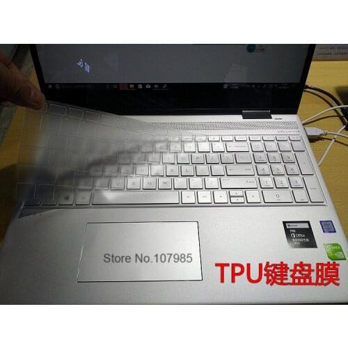 TPU laptop keyboard Cover protector For 2018 New HP Envy x360 / Envy 15.6 / Envy 17.3/ Spectre x360 15-CH011DX