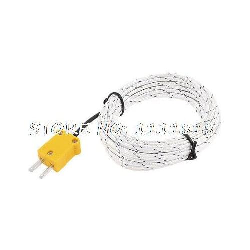 5M Length Cable K Type Thermocouple Temperature Probe Sensor