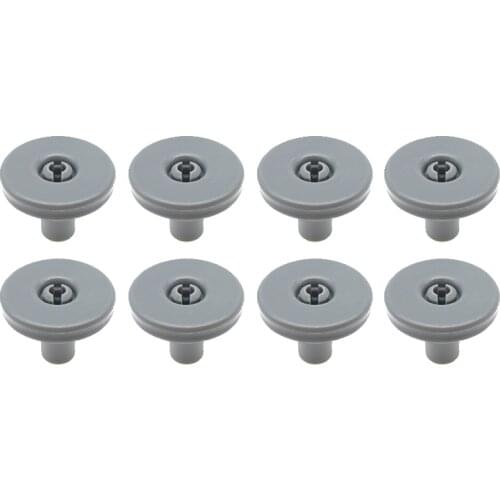 8PCS Dishwasher Basket Wheel for Aeg Favorit Privileg Zanussi Dish Washer Spare Parts