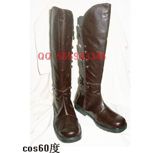 Hakuouki Hijikata Toshizo Byg001 Ghost Cosplay Shoes Boots S008