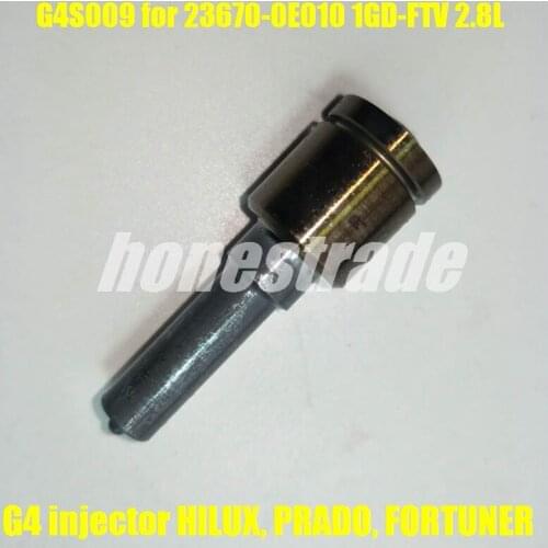 Original and brand new common rail fuel injector nozzle G4S009 for 1GD FTV injector 23670-0E010