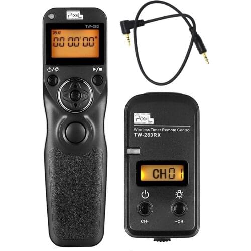 PIXEL TW-283 E3 Wireless Timer Shutter Release Remote Control For Canon 760D 750D 700D 650D 600D 550D 200D 60D 70D 1200D T6s T6i