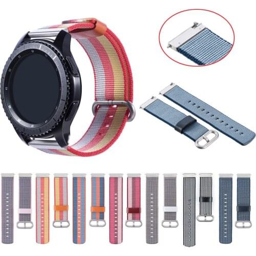 Quick fit watchband for Huami Amazfit Pace stratos 2 2s watch 22mm nylon bracelet strap For Huawei Watch GT/Honor Magic belt