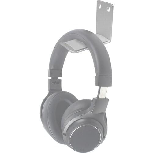 Universal Headphone Holder Aluminium Alloy Headset Bracket Hanger Metal Wall Desk Mount Space Saving Stand Hook Earphone Parts