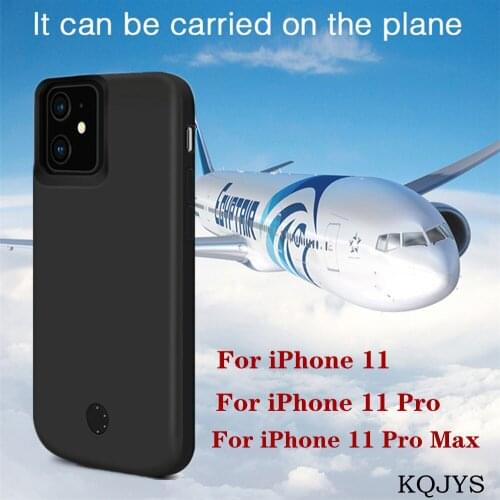 External Power Bank Charging Cover for iPhone 11 Pro 11 Battery Case Shockproof Battery Charger Cases for iPhone 11 Pro Max
