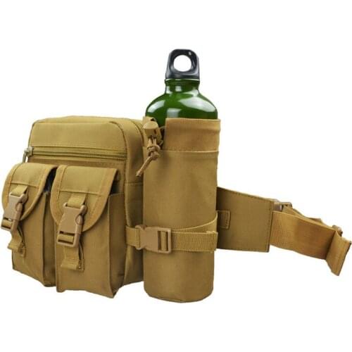 B62 Waterproof oblique camouflage bag riding a personal anti-theft small cross-bag outdoor sports running pockets(Without kettle