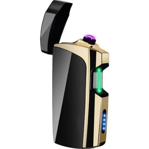 Survival Fire Starter Novelty Electric Lighter Gadgets For Men Windproof USB Rechargeable Lighters Dropship Suppliers