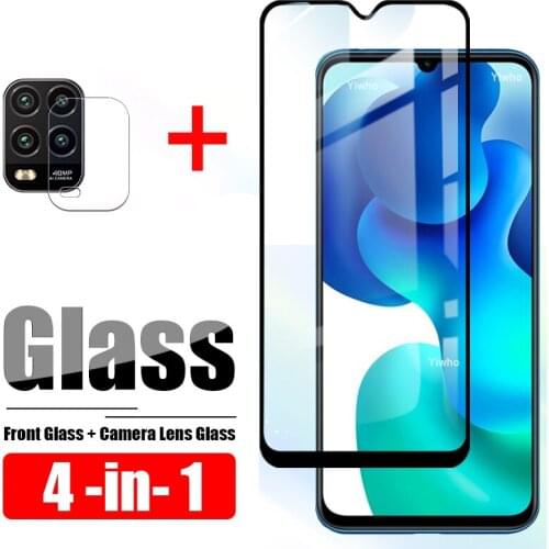 4 in 1 Screen Protector & Camera Lens Film For Xiaomi Mi Note 10 Lite Glass Protective Tempered Glas Xiomi Note10Lite 10lite 5G