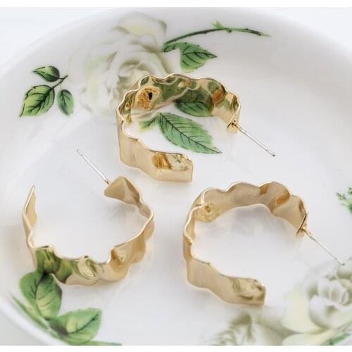 Pendientes Mujer Boucle Oreille Femme Earrings 2021 Trend Earrings for Women Hoop Circle Fashion Earrings Kolczyki Damskie