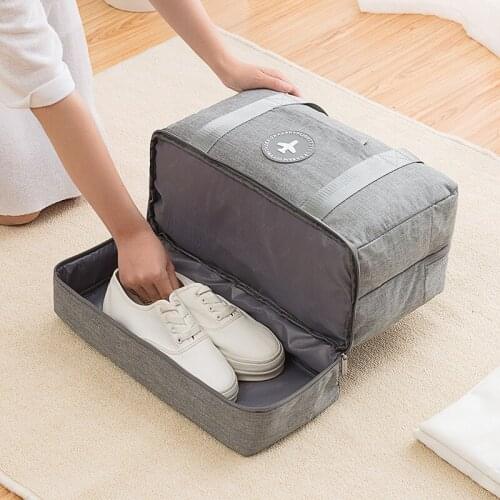 39*30*18CM Unisex Travel Shoes Bags Waterproof Wet / Dry Separation Gym Swimming Sport Beach Storage Hand Bag