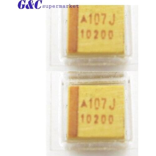 5/20pcs Tantal Kondensatoren 3528 6.3V 100uF Type B 20% Surface Mount SMD DIY New