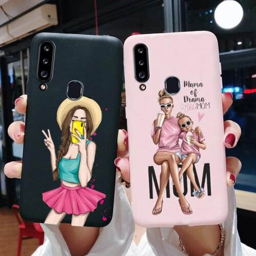 For Samsung Galaxy A20s A20 A20e Case Cover Pretty Girls Silicone Soft Slim Funda For Samsung A20 E A 20 s 20e A20s Phone Cases