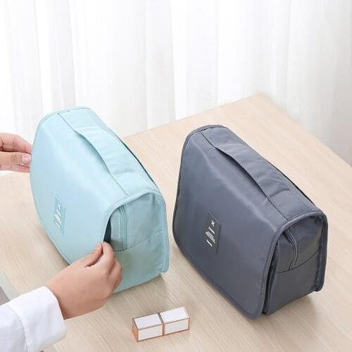Travel cosmetics storage makeup Womens cosmetic bag beauty box bathroom skincare organize container brushes Supplies jewelry