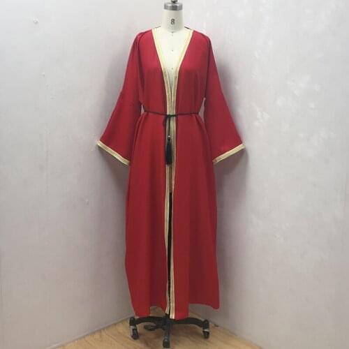 Middle Eastern robes casual design Muslim fashion womens dress Ramadan hoodie Islamic dress Kaftan Turkey Dubai Abaya