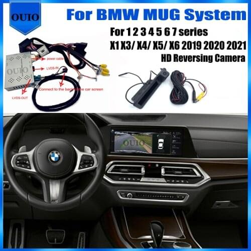 Rear Camera Decoder For BMW 1 2 3 4 5 6 7 series X1 X3 X4 X5 X6 2019 2020 2021 adapter Original screen upgrade Reversing camera
