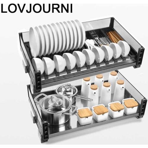 Cosina Pantry Armario De Despensa Colgar En La Ducha Stainless Steel Cocina Cuisine Kitchen Cabinet Cestas Para Organizar Basket