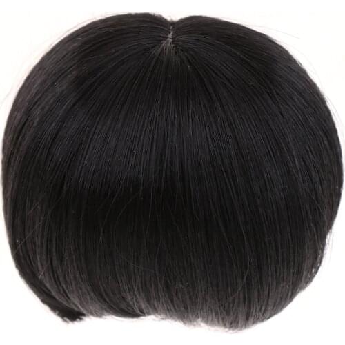 Lovely 5-6inch 13-15CM BJD Doll Wigs 1/8 Synthetic Mohair Short Hair for Dollfie Mini Doll DIY Hairpiece Custom Accessories