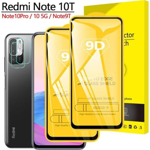 Redmi note 9t, Safety Tempered Glass Redmi 9t Note9 t 5G Screen Protector 9t redmi Not 9s 9pro Camera Film redmi Note 9T Glass