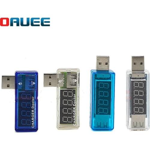 USB Current Voltage Capacity Tester Volt Current Voltage Detect Charger Capacity Tester Meter Mobile Power Detector Battery Test