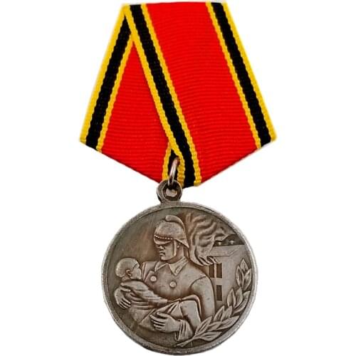 RUSSIAN SOVIET USSR CCCP ORDER BADGE PIN Medal "For Courage in the Fire" COPY