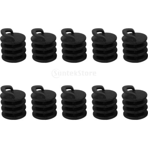 10 Pieces/Set Nylon Kayak Marine Boat Scuppers Stoppers Bungs Drain Hole Plugs 31mm Diameter