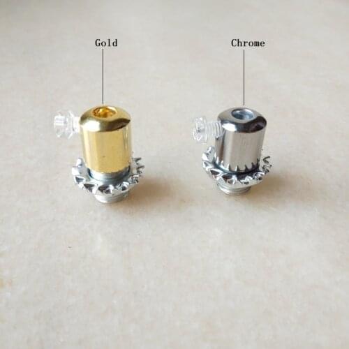 10pieces/lot D12*H13mm M10 thread 4.0mm wire lock metal cable grips Cable fixator Connectors with M4 screw cable strain relief