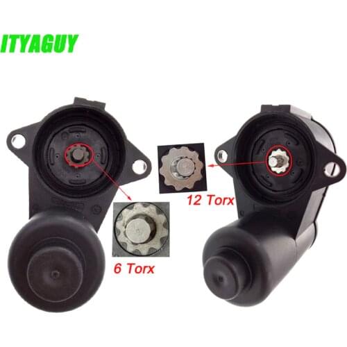 3C0998281A 3C0998281B 32330208 3C0998281 12 / 6 Torx/TEETH Wheel Handbrake Brake Caliper Servo Motor For VW Passat CC Sharan Q3