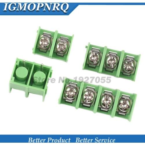 5PCS KF7.62 2P 3P 4P Terminal Connector Screw Spliced Pitch 7.62MM 2PIN 3PIN 4PIN For Arduino