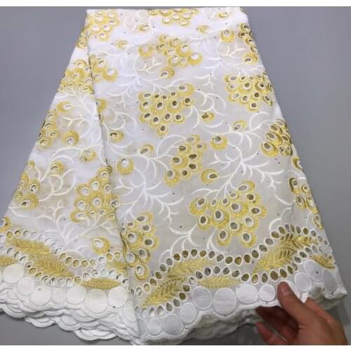 5yards dubai swiss lace fabric african lace fabric 2021 high quality embroidery dry lace latest nigerian brocade fabric