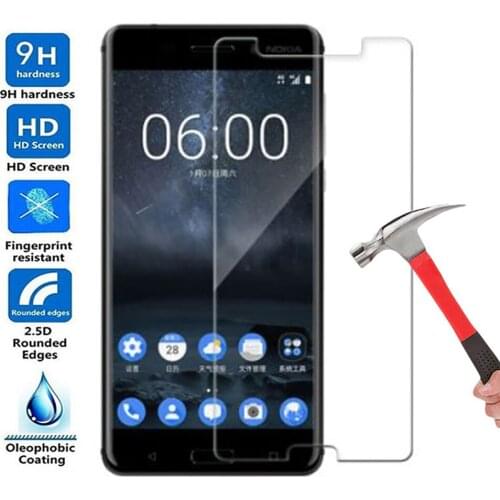 9H for nokia x6 phone screen protector for nokia 6 tempered glass for nokia 6.1 protective film on the glass smartphone