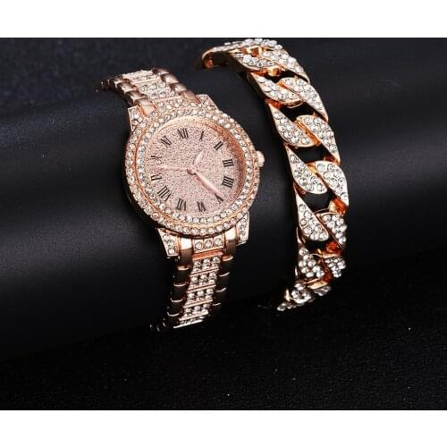 Diamond Watch For Women Luxury Brand Ladies Gold Watch Stainless Steel Quartz Female Watch Women Fashion Gift Clock Reloj Mujer