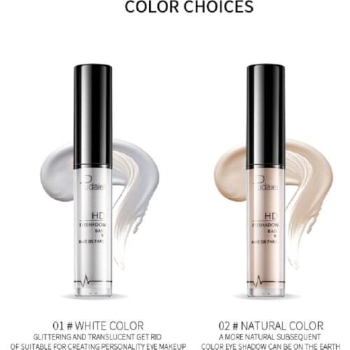 Pudaier 24-Hour Eye Shadow Primer Waterproof and Durable Smooth Moisturizing Smear-Proof Color Rendering Not Easy to Smudge