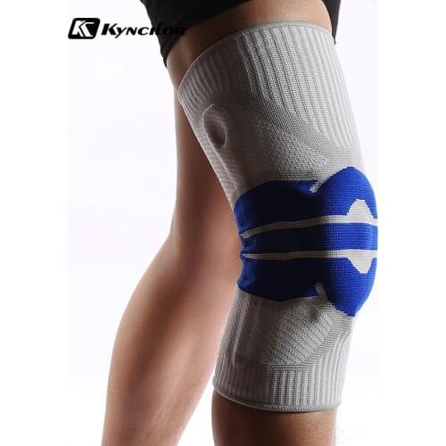 High Elastic Knee Support Brace Kneepads Adjustable Patella Basketball Volleyball Safety Guard Strap Protector Knee Pads
