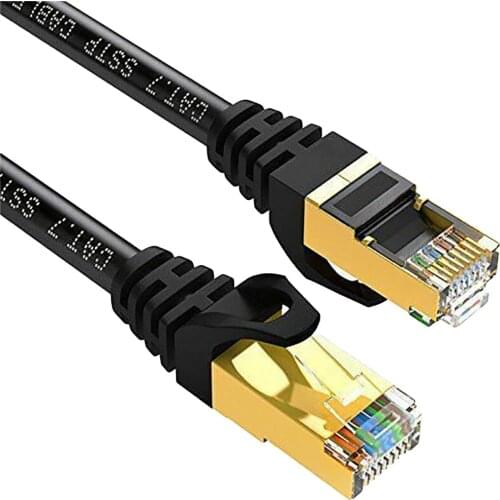 CAT7 Lan Cable RJ45 cat 7 cable rj 45 Ethernet Network Cable Short Patch Cord 30cm 10m 15m 20m for Laptop Router XBox PC Cable