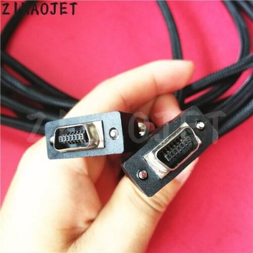 CISS high density data cable 14pins for large format printer Allwin Human K-jet Konica /Gongzheng Spectra Polaris PQ512 head 1pc