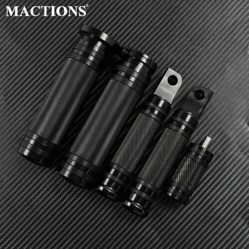 Motorcycle 1.25'' Grips + Footrest Foot Pegs Pedal + Shift Nails Peg For Harley Touring Sportster 883 XL Dyna Softail Custom