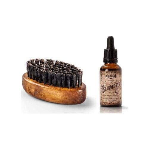 Beard Oil Pack + beard brush