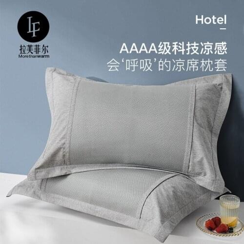 Summer Sleeping Mat Pillowcase One-Pair Package Summer Mesh Heat Dissipation Breathable Technology Antibacterial Cool Feeling