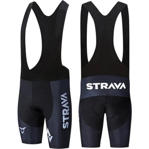 STRAVA 2021 Pro Team Cycling Shorts Men Bib Anti Slip Gel Cycling MTB Bike Shorts Mountain Bicycle Short Pants ciclismo