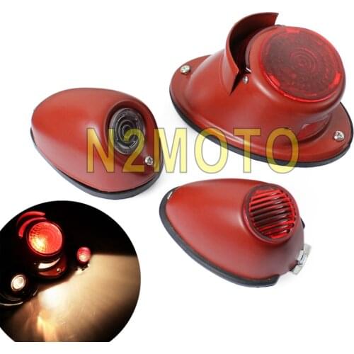 Front Rear Fender Sidecar Light Indicator Taillights Brake License Plate Light for Zundapp KS KS750 K750 BMW R12 R75 R71 Ural