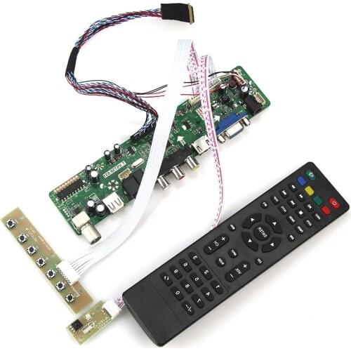 TV+HDMI+VGA+CVBS+USB) For N121IB-L06 PQT.VST59.03 LCD/LED Controller Driver Board LVDS Reuse Laptop 1280x800