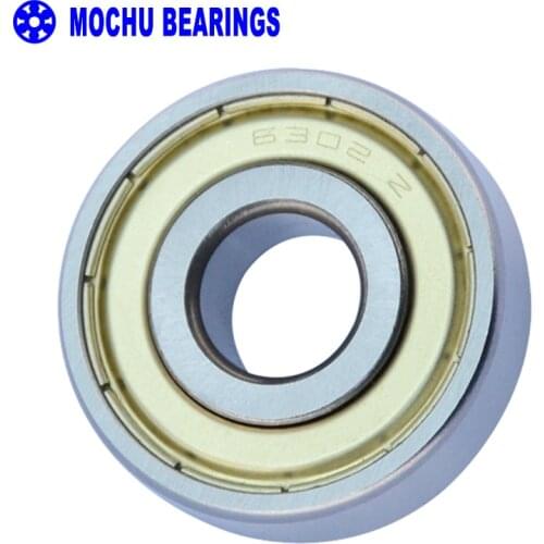 10pcs bearing 6302 6302Z 6302ZZ 6302-2Z 15x42x13 MOCHU Shielded Deep groove ball bearings Single row High Quality bearings
