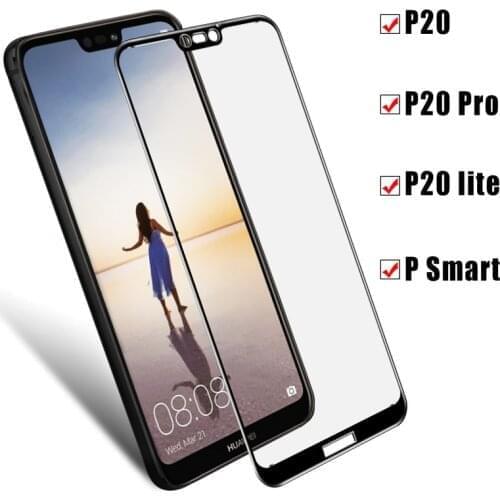 2pc Protective Glass For Huawei P30 Pro p40 Lite Case Tempered Glass For Huwai P20 Pro P Smart Plus 6.3 Z Screen Protect Cover