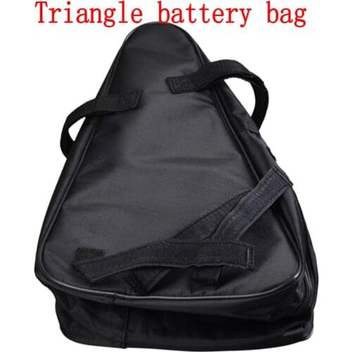 24V 36V 48V 52V 60V 72V Triangle Battery Bag Fat Bike Mountain Bike Trike Bike Electric Bicycle Triangle Shape Battery Bag