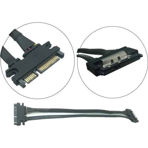 30cm/50cm 22Pin(15+7) Male To 22 pin Female SATA Serial ATA Data Power Cable Extension Connector Cord SATA Cables