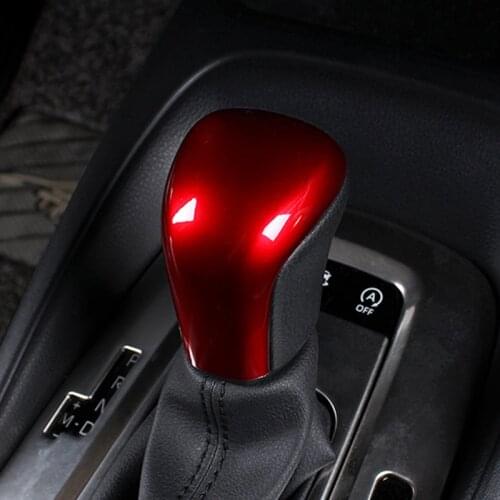Car-Styling Accessories For Toyota Yaris XP210 2020 2021 Car Gear Shift Knob Handle Head Decoration Cover Sequins Stickers Trim