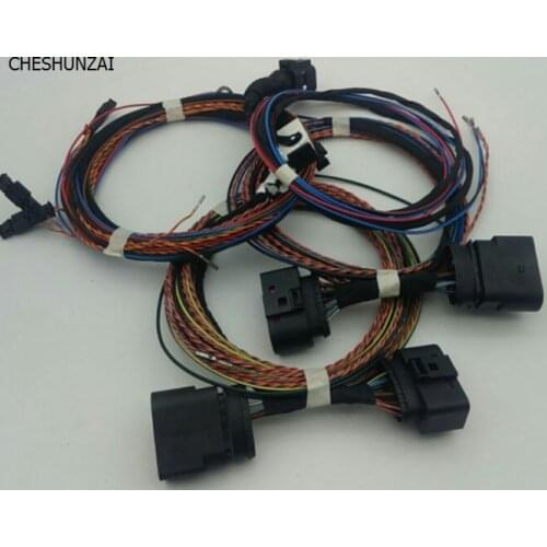 CHESHUNZAI Xenon Headlight Auto Leveling Range Headlight Cornering AFS Wire/cable/Harness For VW Golf VI 6 G T I