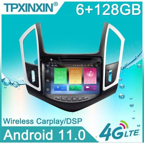 Android 11 6+128G For chevrolet cruze 2012-2015 Car Stereo Multimedia Player Android GPS Navigation Auto Audio Radio